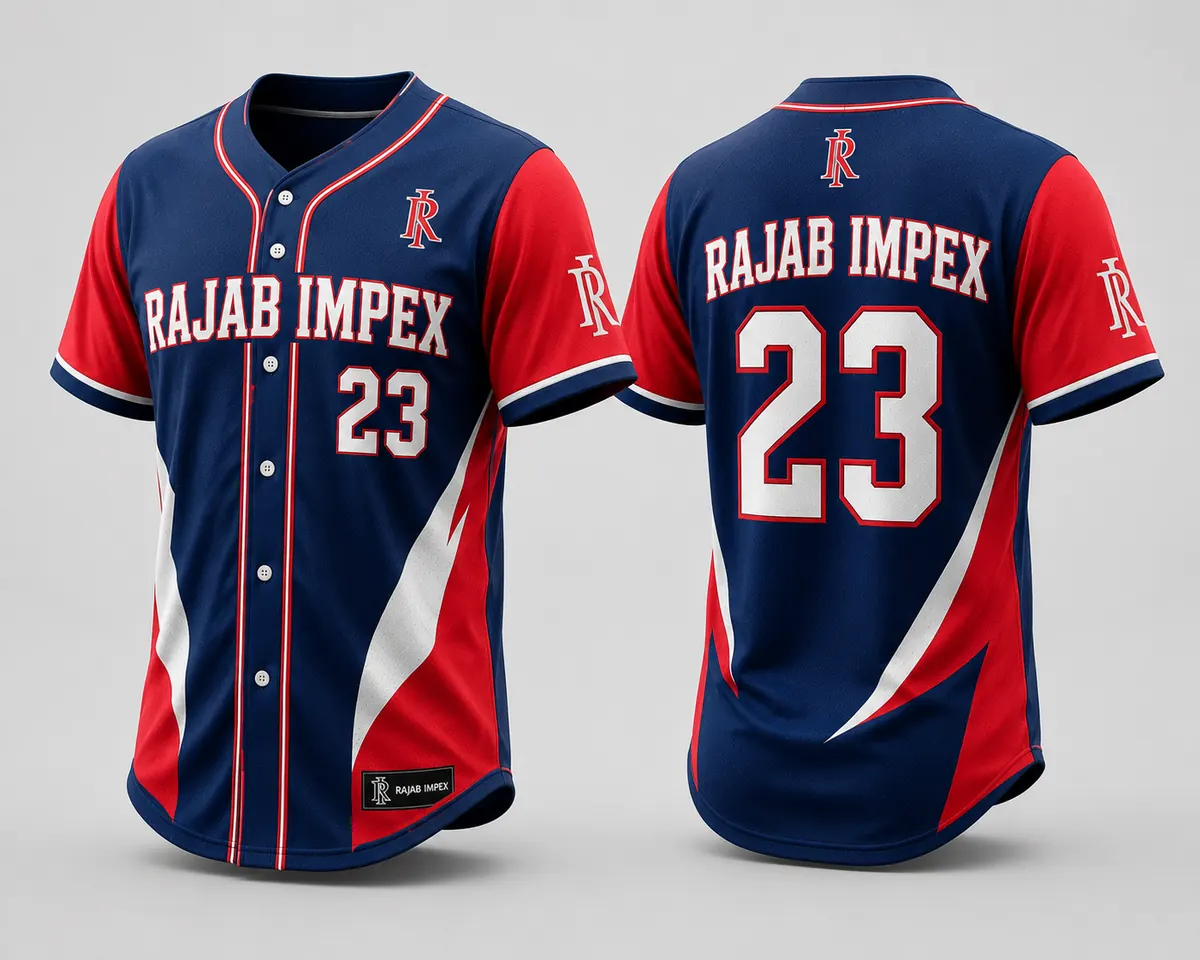 Sublimated baseball uniform